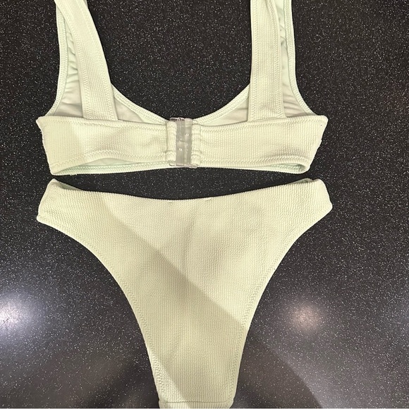 Zara Elegant Bikini Set in sage color - Picture 1 of 3
